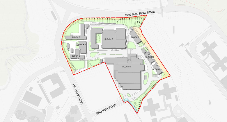 Site Plan Before Expansion